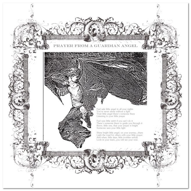 Prayer From a Guardian Angel Engraved